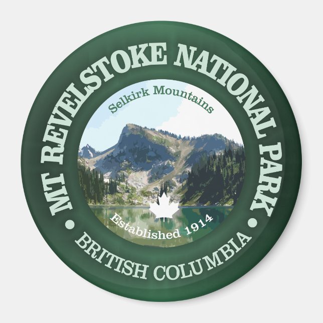 Mount Revelstoke NP Magnet (Front)