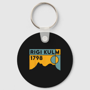 Mount Rigi Kulm Lake Lucerne Biking Hiking Skiing Keychain