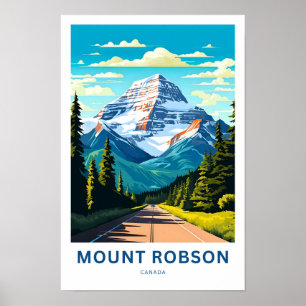 Mount Robson Canada Travel Print