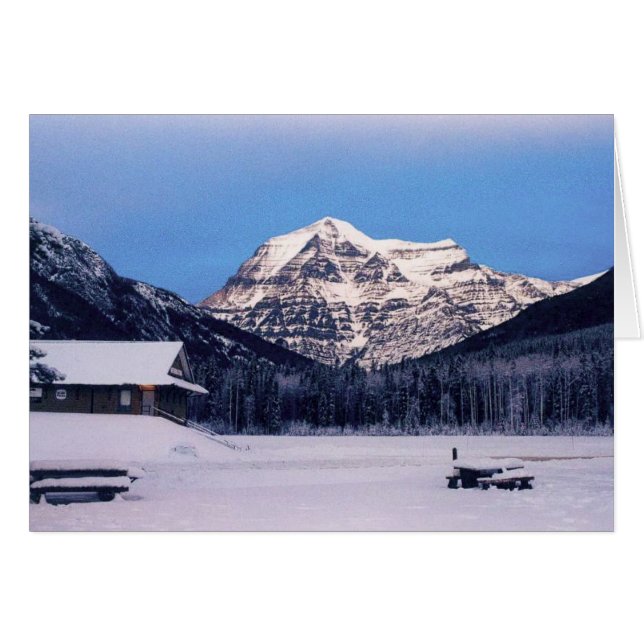 Mount Robson in Winter (Front Horizontal)