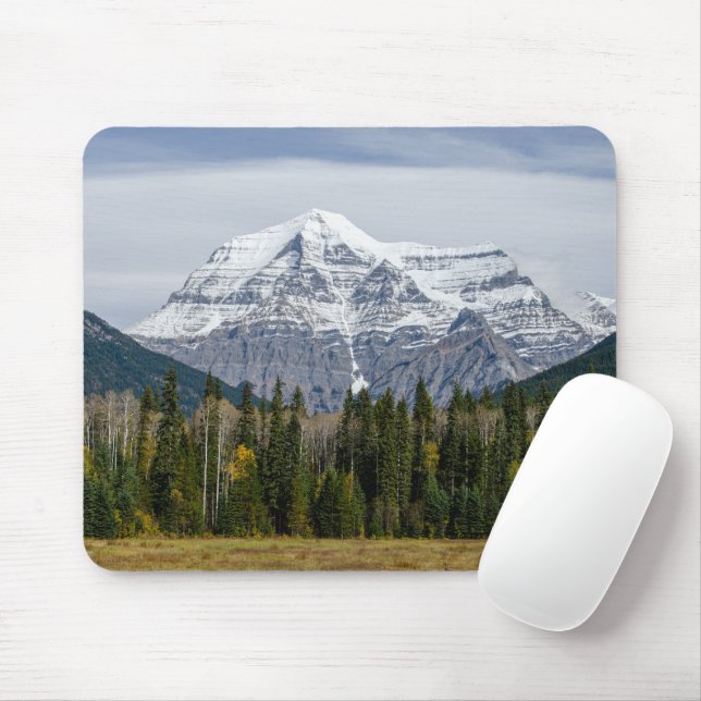 Mount Robson, Nature Photography Mouse Pad (With Mouse)