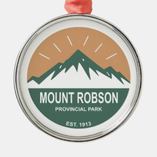 Mount Robson Provincial Park Metal Ornament