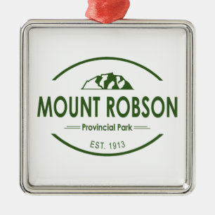 Mount Robson Provincial Park Metal Ornament