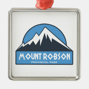Mount Robson Provincial Park Metal Ornament