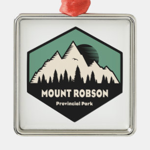 Mount Robson Provincial Park Metal Ornament