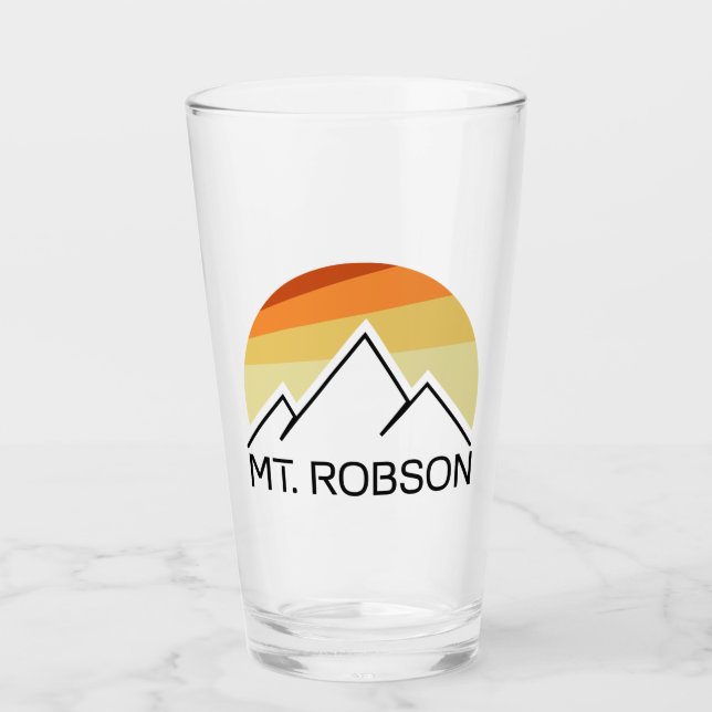 Mount Robson Retro Glass (Front)
