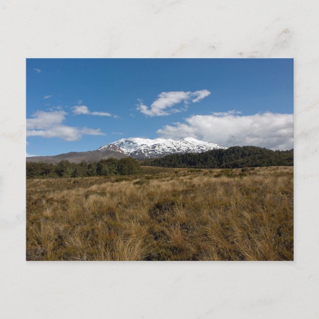 Mount Ruapehu Postcard (Front)