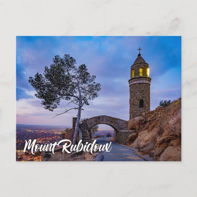 Mount Rubidoux Park, Riverside, California Postcard (Front)