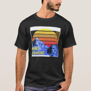 Mount Rushmor National Park Black South Dokata Hil T-Shirt