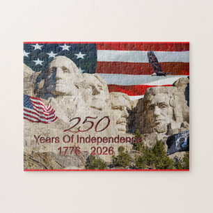 Mount Rushmore America 250 Jigsaw Puzzle