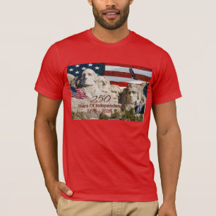 Mount Rushmore America 250 Men's T-shirt