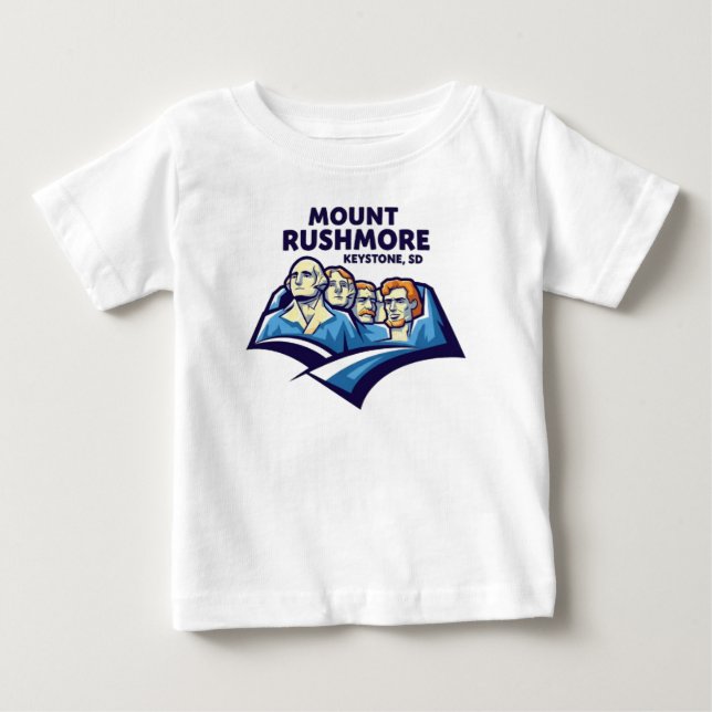 MOUNT RUSHMORE BABY T-Shirt (Front)