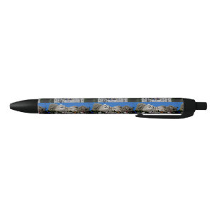 Mount Rushmore Customizable Photo Souvenir Black Ink Pen