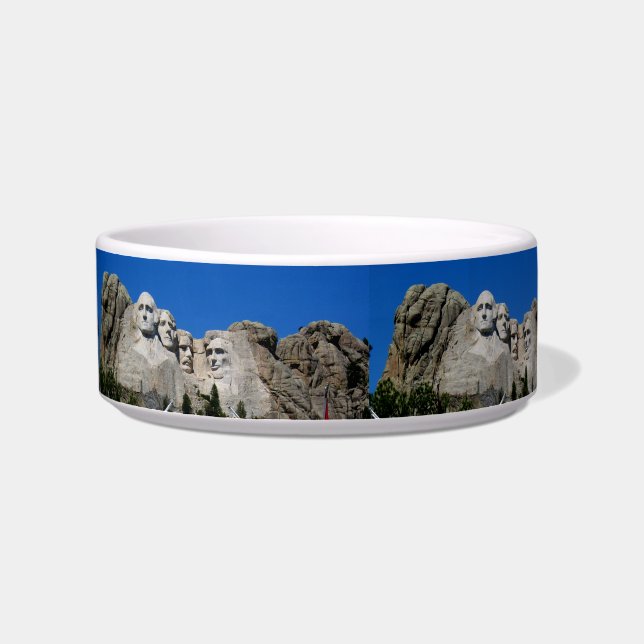 Mount Rushmore Customizable Photo Souvenir Bowl (Left)