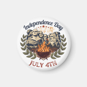 Mount Rushmore Independence day Magnet