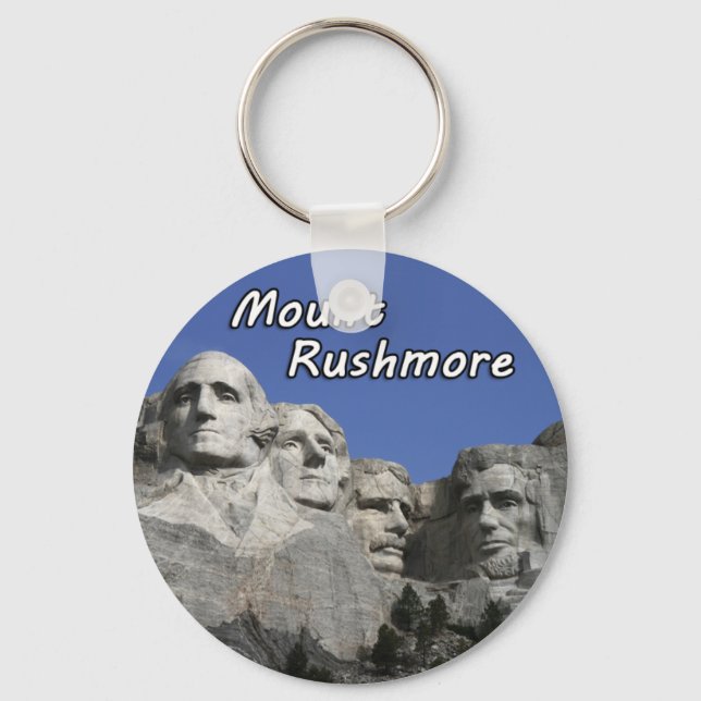 Mount Rushmore Keychain (Front)