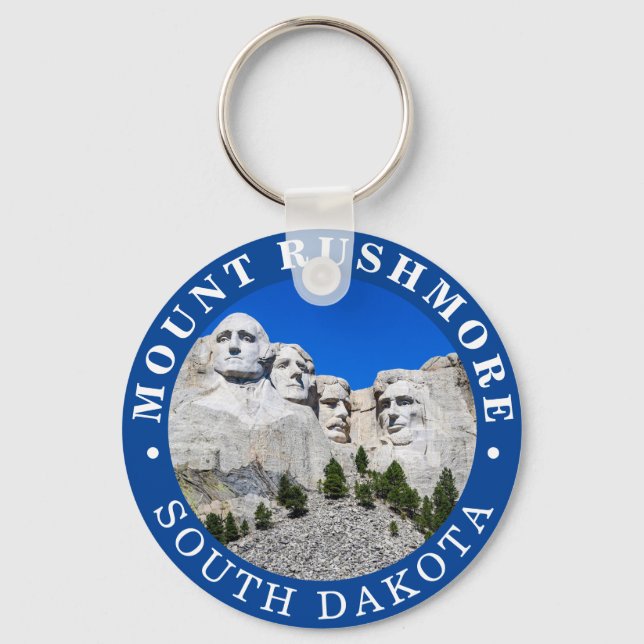 Mount Rushmore Keychain (Front)