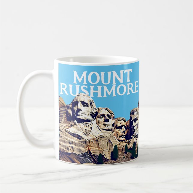 Mount Rushmore Mug (Left)