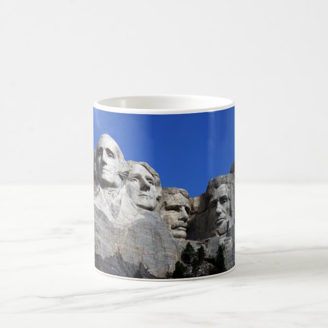 Mount Rushmore National Memorial Monument Coffee Mug (Center)