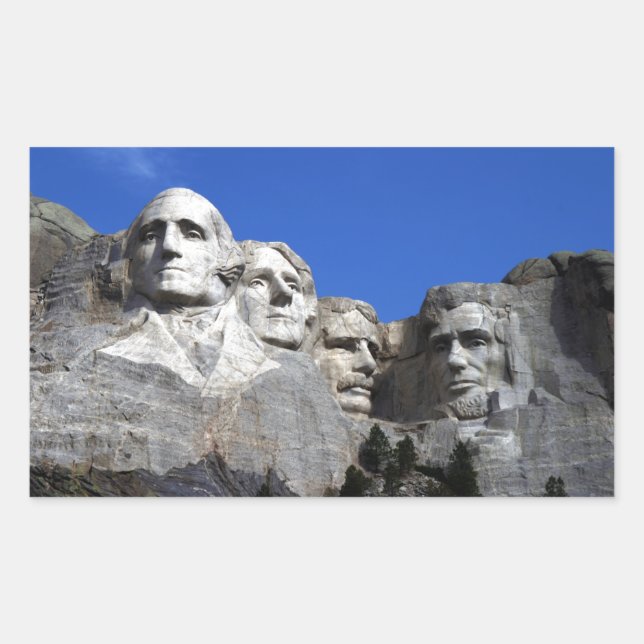 Mount Rushmore National Memorial Monument Sticker (Front)