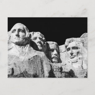 Mount Rushmore National Memorial South Dakota Postcard