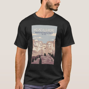 Mount Rushmore National Monument South Dakota T-Shirt