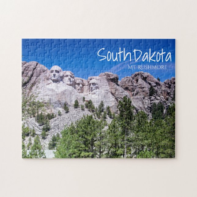 Mount Rushmore National Parks Challenging Jigsaw Puzzle (Horizontal)