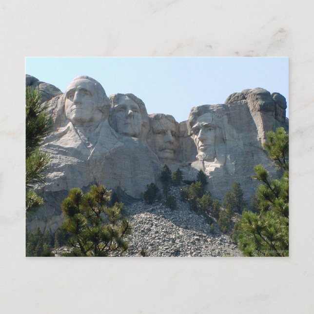 Mount Rushmore Postcard (Front)