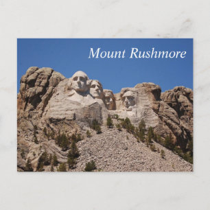 Mount Rushmore - postcard