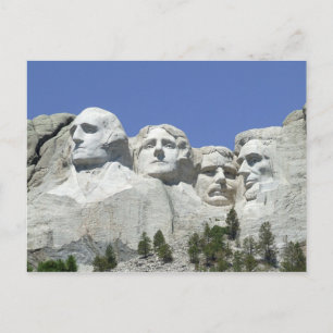 Mount Rushmore postcard
