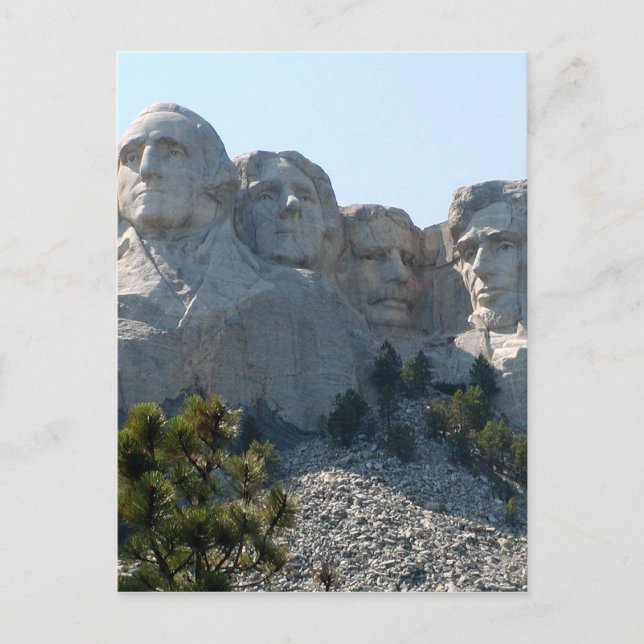 Mount Rushmore Postcard (Front)