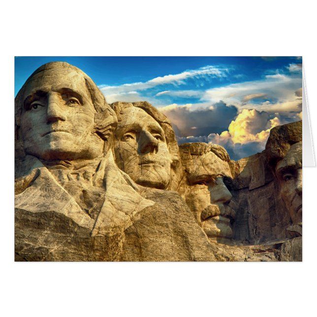 Mount Rushmore Presidential Memorial (Front Horizontal)