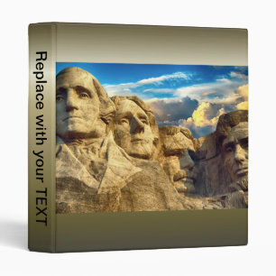 Mount Rushmore Presidential Memorial Binder