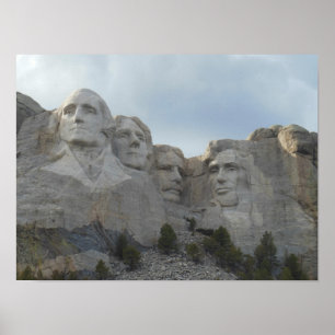 Mount Rushmore Scenic Poster