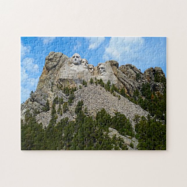 Mount Rushmore South Dakota. Jigsaw Puzzle (Horizontal)
