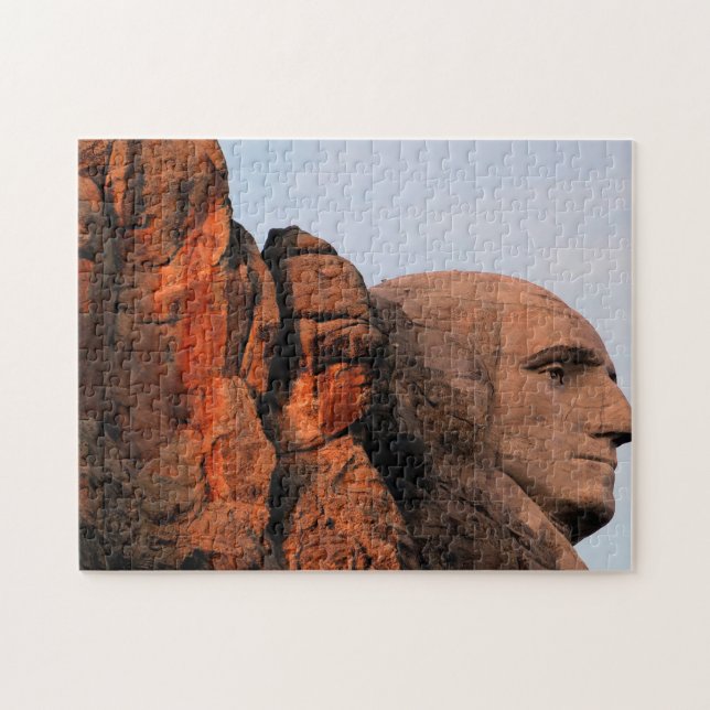Mount Rushmore South Dakota. Jigsaw Puzzle (Horizontal)