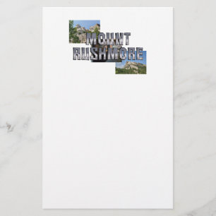 Mount Rushmore Stationery