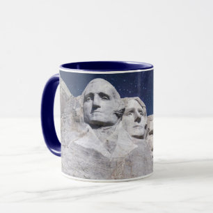 Mount Rushmore Timelapse Sky Mug