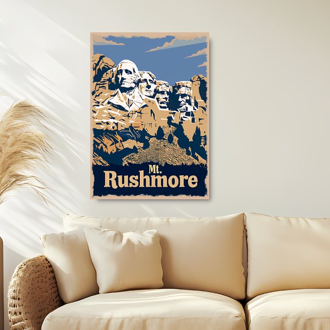 Mount Rushmore Travel Poster (Creator Uploaded)