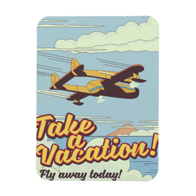Mount Rushmore Vintage Style travel poster. Magnet (Vertical)