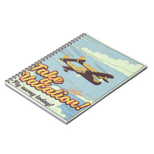 Mount Rushmore Vintage Style travel poster. Notebook