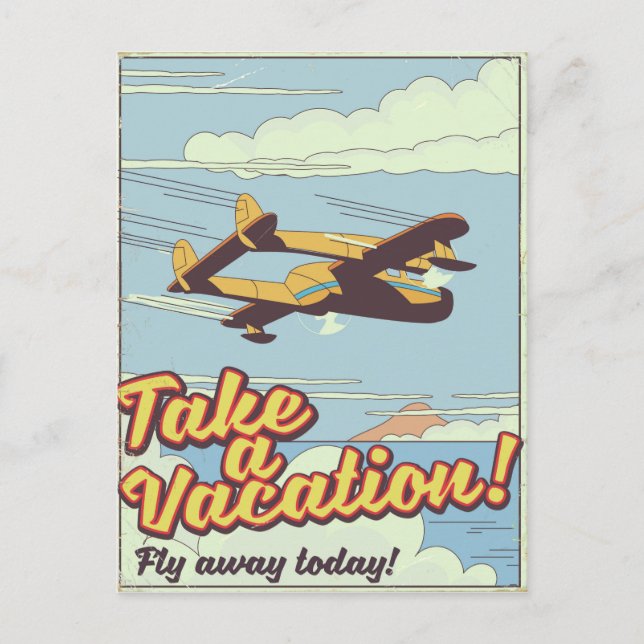 Mount Rushmore Vintage Style travel poster. Postcard (Front)