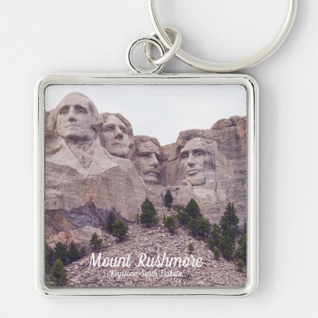 Mount Rushmore's Four Keychain (Front)