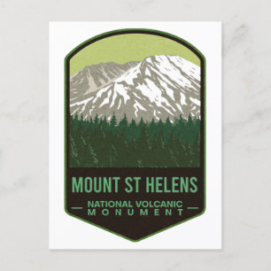 Mount Saint Helens National Volcanic Monument Postcard