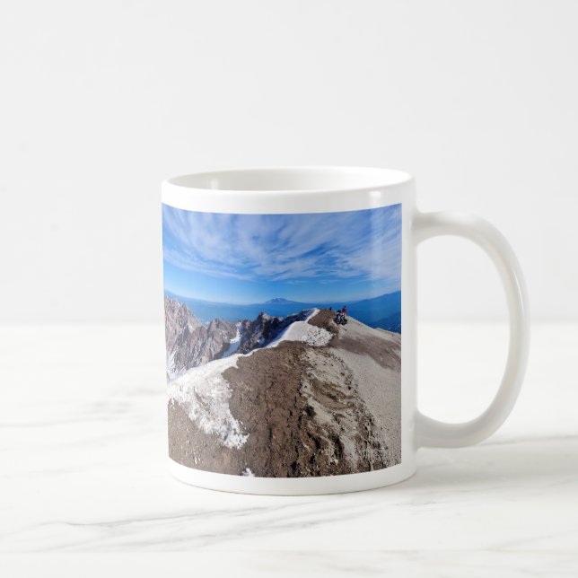 Mount Saint Helens Stratovolcano Summit Panorama Coffee Mug (Right)