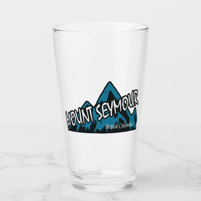 Mount Seymour Mountains Glass (Front)