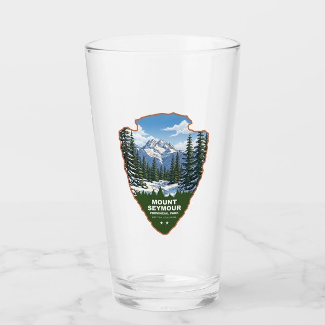 Mount Seymour Provincial Park Arrowhead Glass (Front)