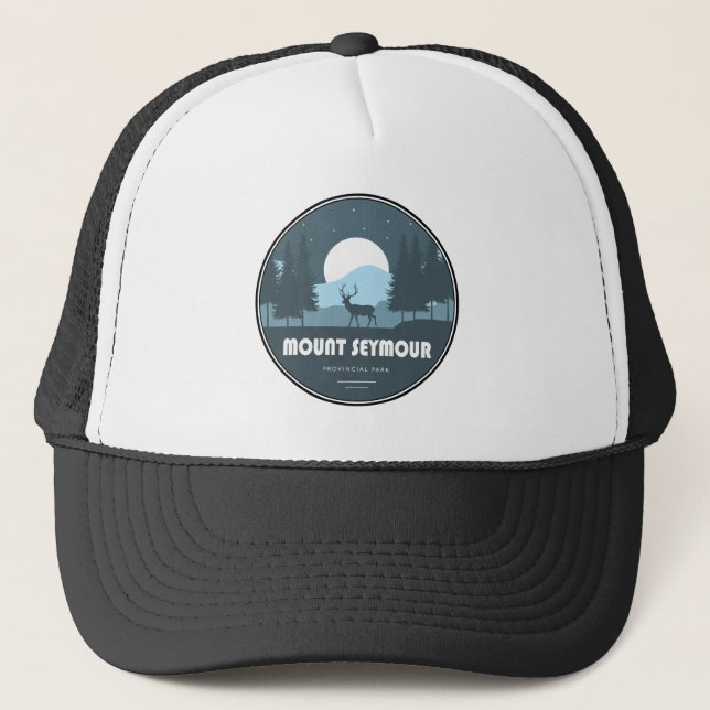Mount Seymour Provincial Park Deer Trucker Hat (Front)