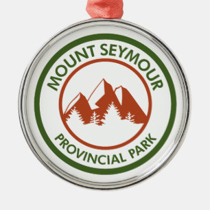 Mount Seymour Provincial Park Metal Ornament