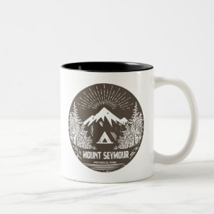 Mount Seymour Provincial Park Two-Tone Coffee Mug